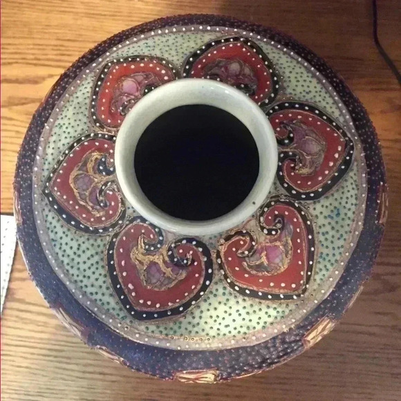 Royal Satsuma vase - Picture 2 of 6